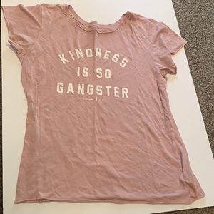 Spiritual Gangster kids pink tee